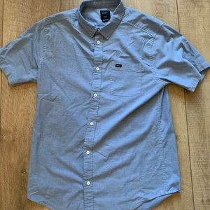rvca that’ll do stretch men’s shirt